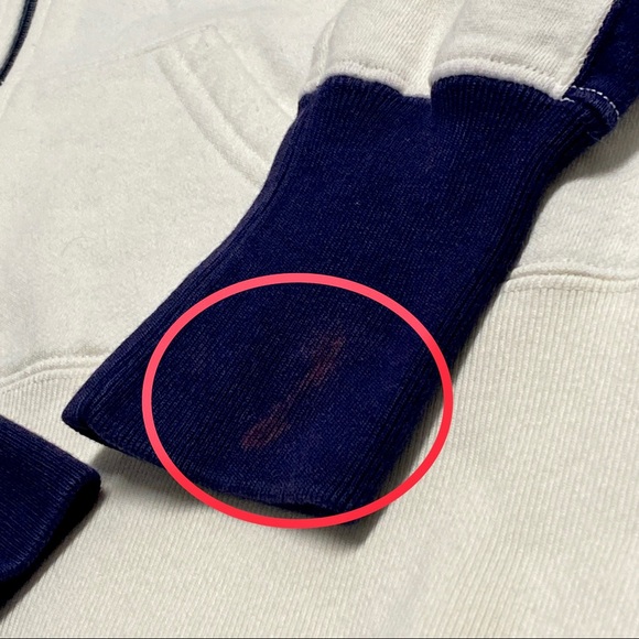 Rare Off-White Vintage Roots Toronto Maple Leafs Zip Up, L - Picture 13 of 16